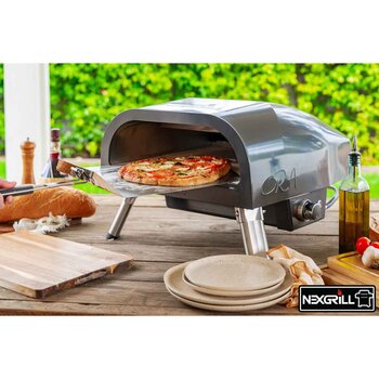 Nexgrill Ora Gas Powered 16" Rotating Pizza Oven Bundle