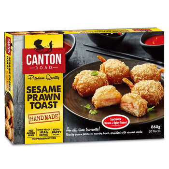 Canton Road Sesame Prawn Toast, 860g