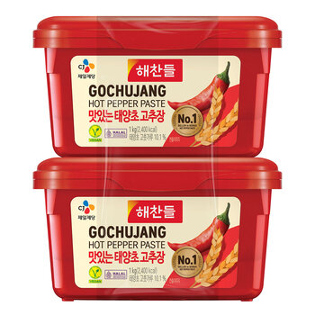 CJ Foods Gochujang Hot Pepper Paste, 2 x 1kg