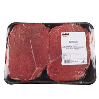 Kirkland Signature Aberdeen Angus Braising Steak, Variable Weight: 1.5kg - 3kg