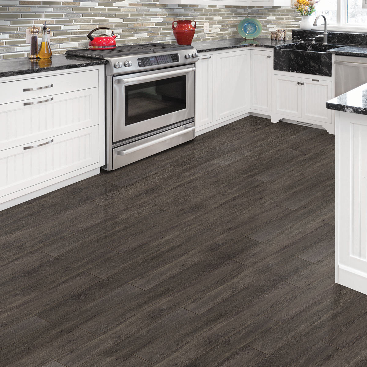 Golden Select Charcoal Oak Rigid Core Spc Luxury Vinyl Flooring