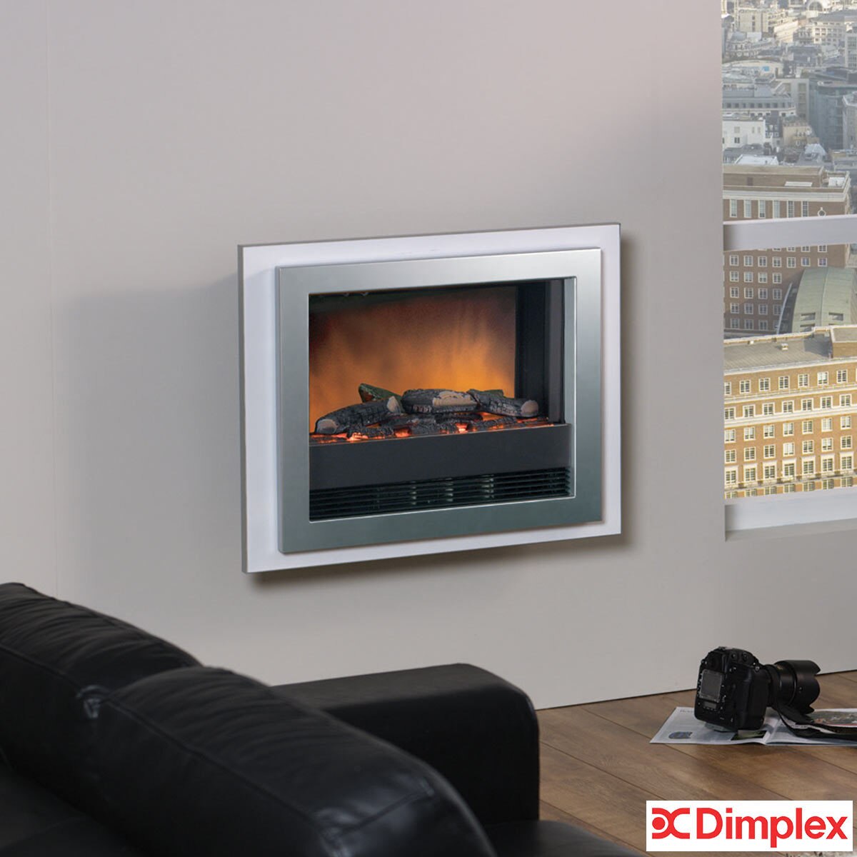 Dimplex Bizet Wall Mounted Electric Fire 2kw Costco Uk
