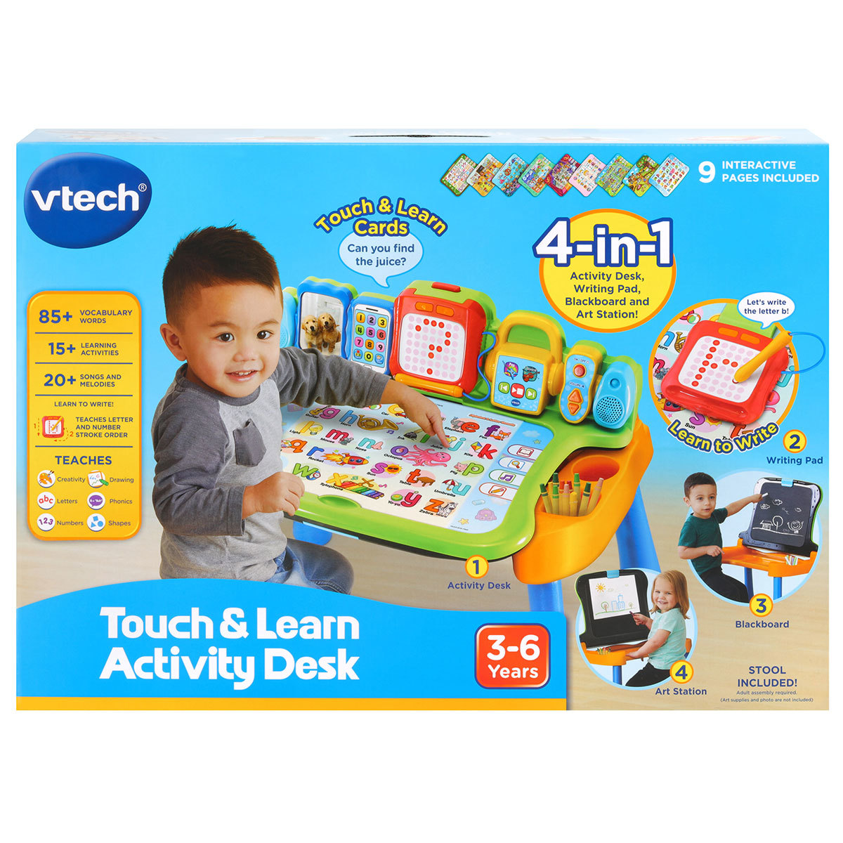 vtech touch and learn activity desk australia