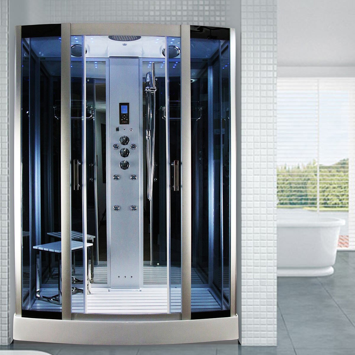 Insignia 1500mm Steam Shower Model Ins0509 Costco Uk