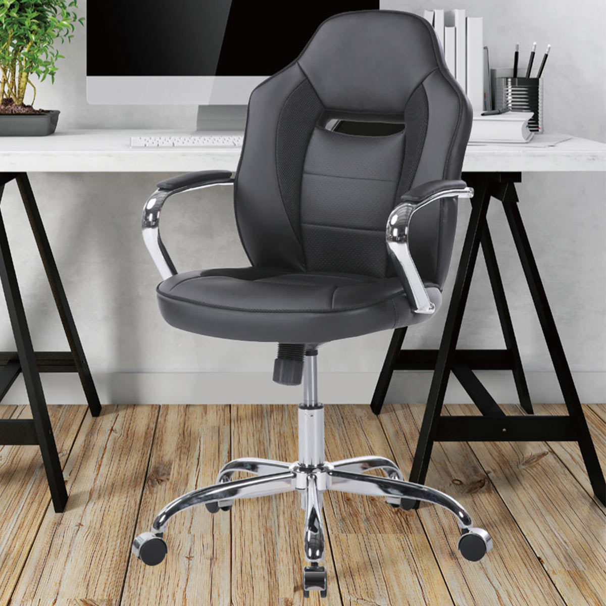 Global Furniture Sporty Racer Office Chair In 2 Colours Costco Uk