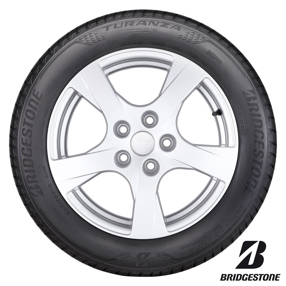 Bridgestone 215/60 R16 V (99) TURANZA-DRIVEGUARD T005DG XL