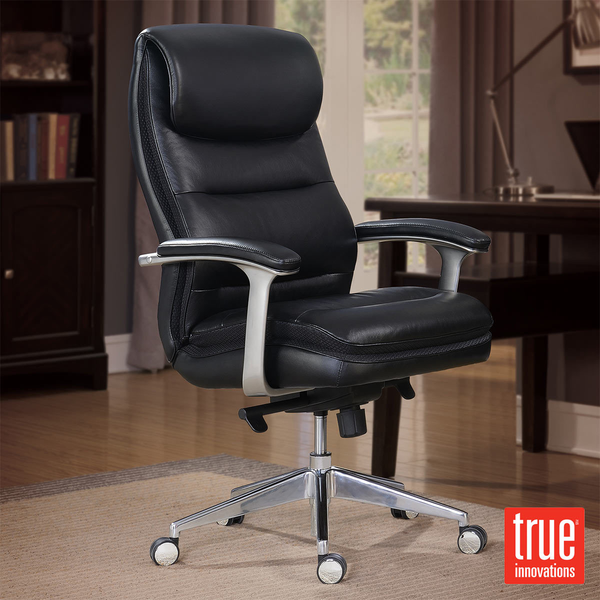 True Innovations Leather Executive Chair Costco Uk