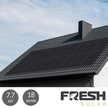 Fresh Electrical 7.74kW Solar PV System [18 Panels] - Fully Installed