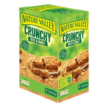 Nature Valley Crunchy Oats & Honey Bars, 40 x 42g