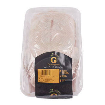 Gressingham Whole Duck, Variable Weight: 1kg - 3kg