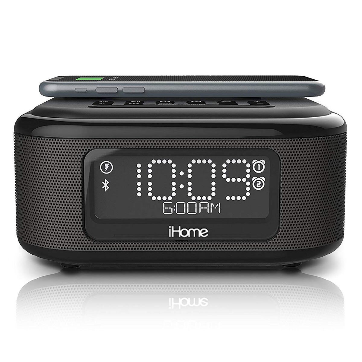 Ihome Ibtw23 Wireless Bluetooth Alarm Clock With Speakerphone And Charging Costco Uk