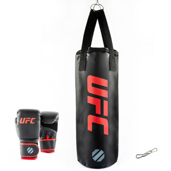 UFC Youth Boxing Set with 6oz Boxing Gloves and 5kg Punch Bag