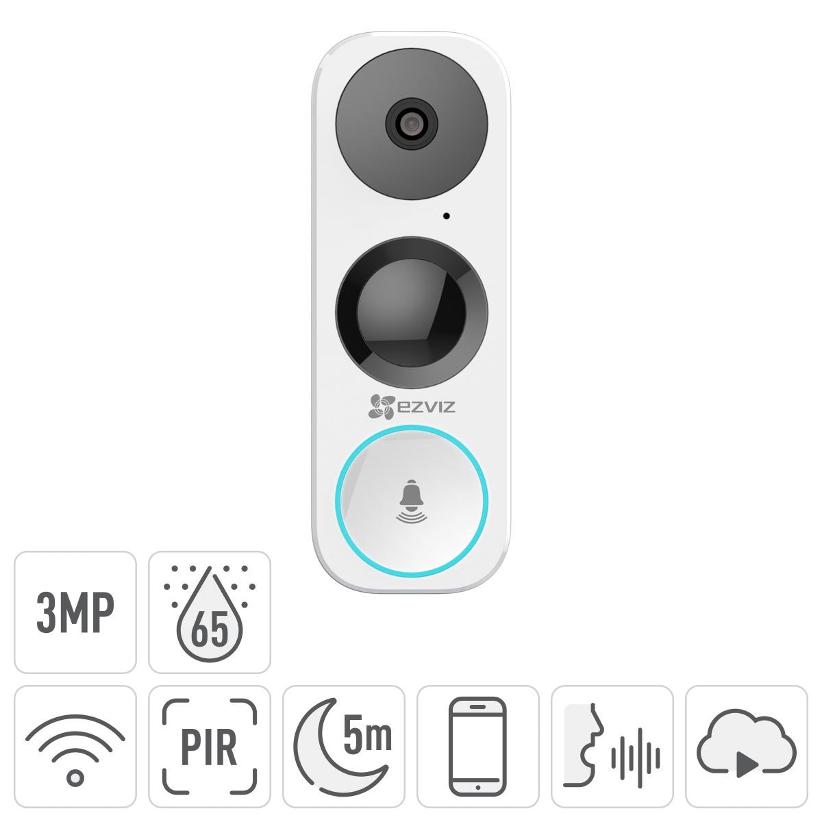 Ezviz Video Doorbell Camera Costco Uk