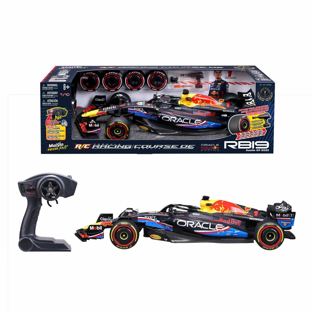1:10 Formula Racing RC Red Bull Max Verstappen (5+ Years) 1:10 Formula Racing RC Red Bull Max Verstappen (5+ Years)