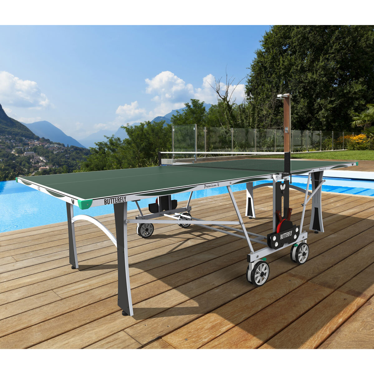 Butterfly Premium 4 Outdoor Table Tennis Table