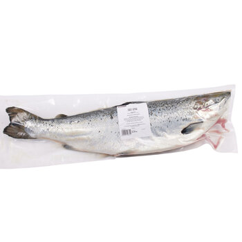 Kirkland Signature Fresh Whole Farmed Salmon, Variable Weight: 2kg - 3kg