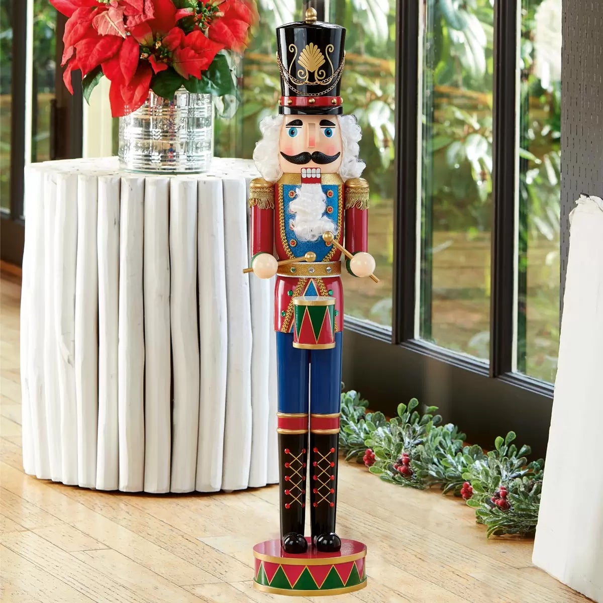 Home Accents Holiday 3.5 Ft. Wooden Christmas Nutcracker (2-Pack) - 22GB10120A
