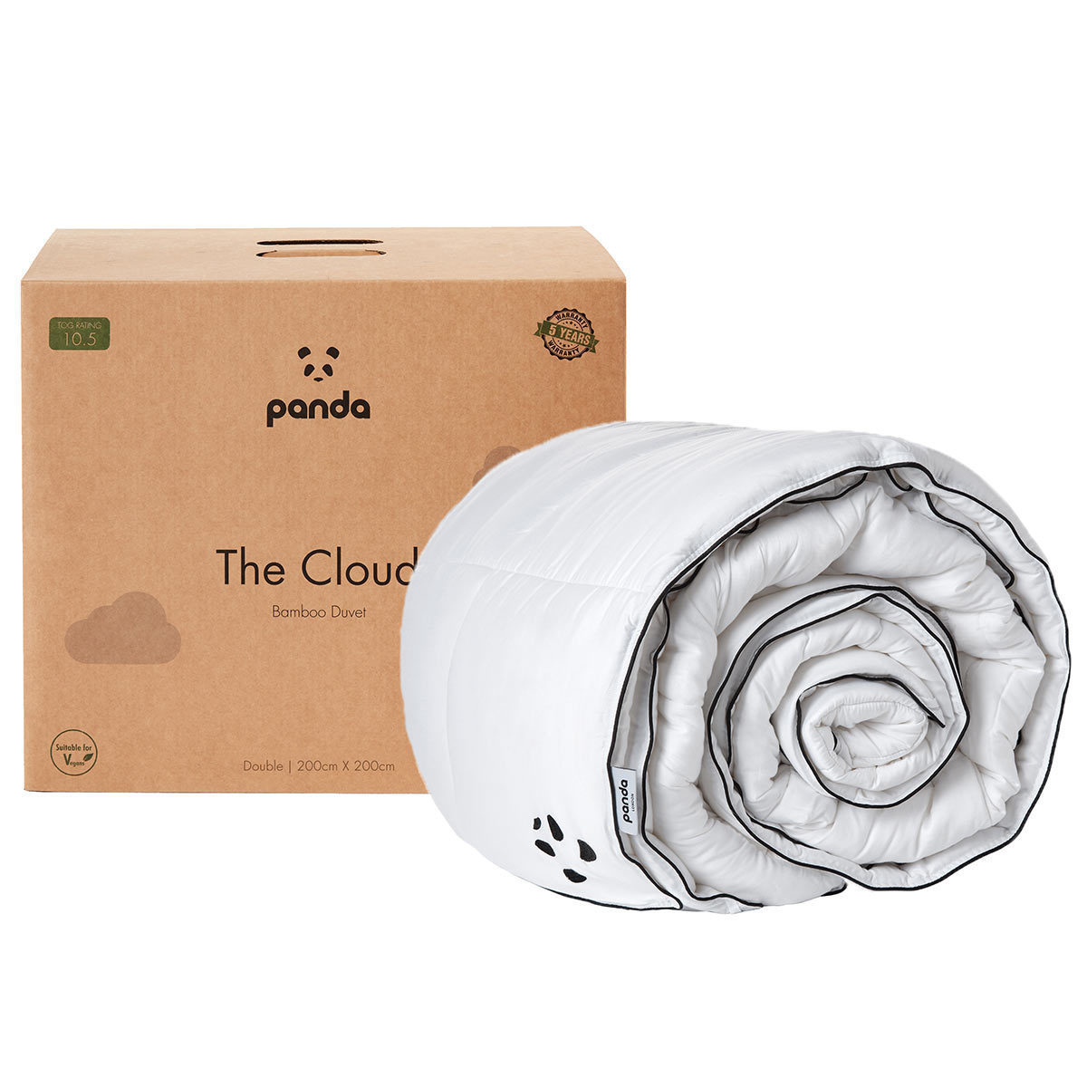 Panda The Cloud Bamboo 10 5 Tog All Seasons Duvet In 4 Sizes