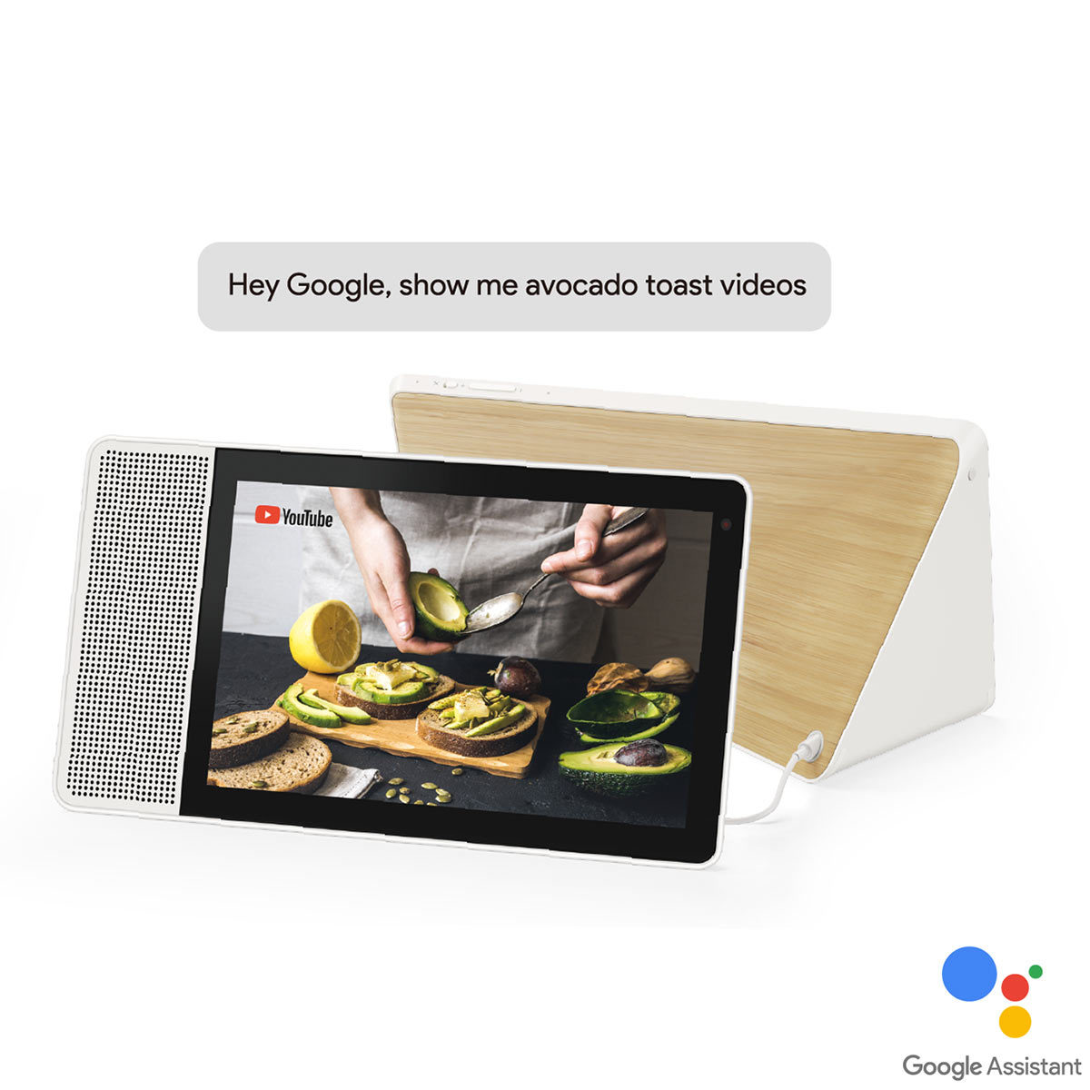 Lenovo Smart Display With The Google Assistant Costco Uk