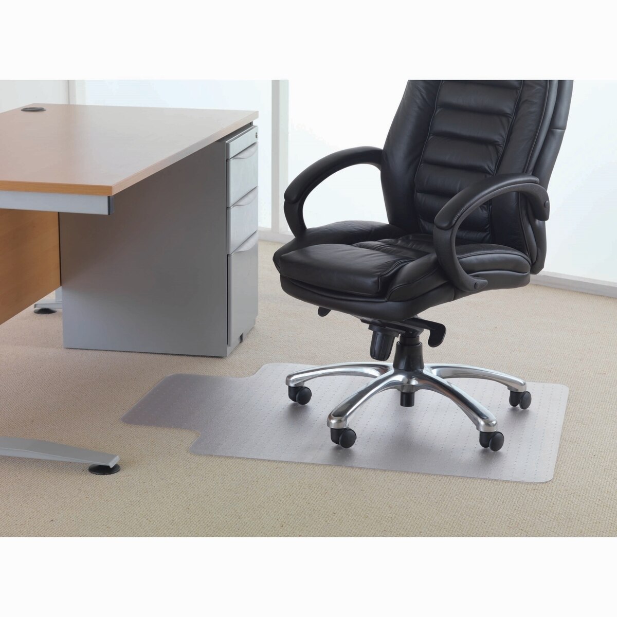 Floortex Pvc Chairmat 920 X 1210mm For Carpets Costco Uk