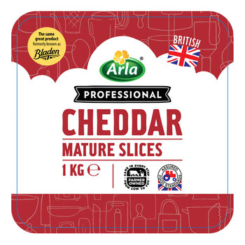 Arla Professional Mature Cheddar Slices, 1kg