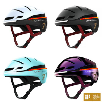 Livall EVO21 Smart Bike Helmet in 4 Colours and 2 Sizes