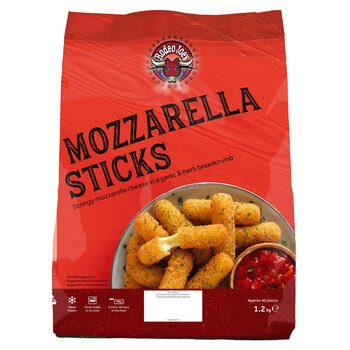 Rodeo Joe's Mozzarella Sticks, 1.2kg