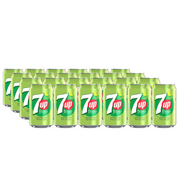 7Up Free Cans, 24 x 330ml