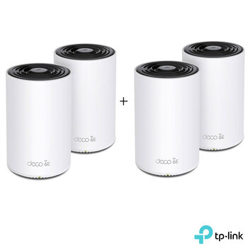TP-Link Deco XE75 Tri-Band WiFi 6E Mesh System, 5.4 Gbps, AXE5400