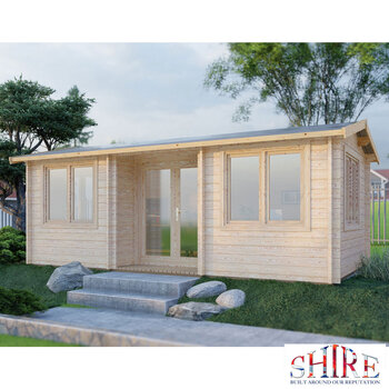 Shire Whinfell 44mm Log Cabin 20 x 10ft (6 x 3m)