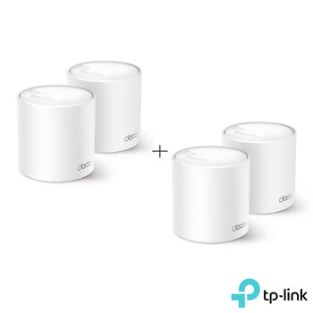 TP-Link Deco X50 Dual Band WiFi 6 Mesh System, 3.0 Gbps, AX3000