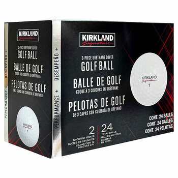Kirkland Signature 3-Piece V3.0 Urethane Cover Golf Balls - 24 Pack