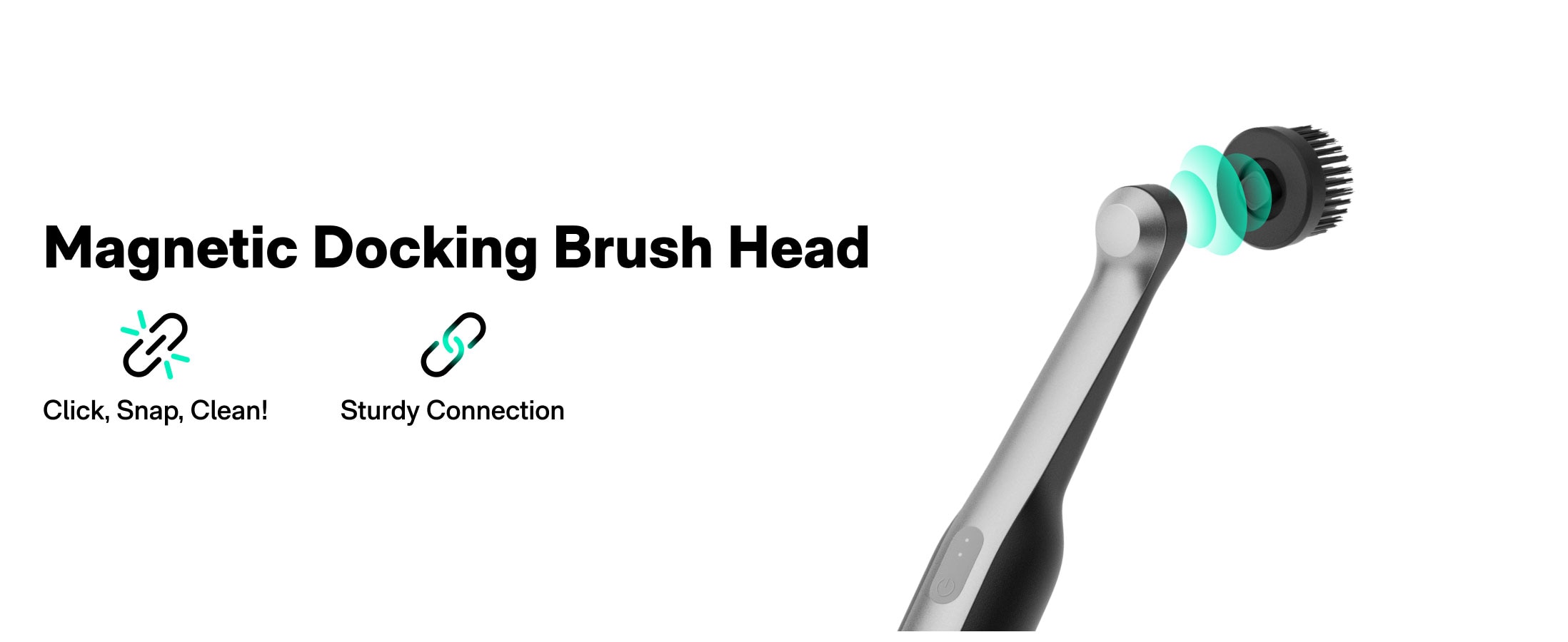 Magnetic Docking Brush Head