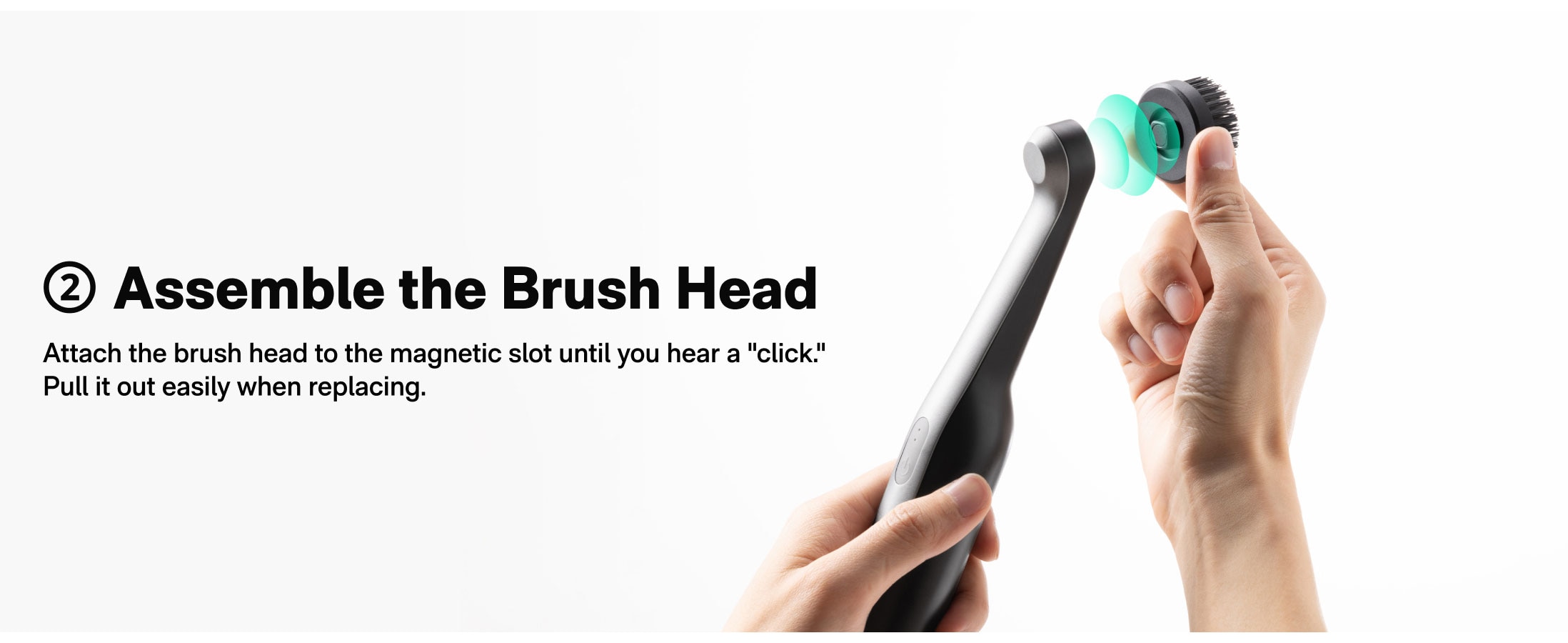 Assemble the Brush Head