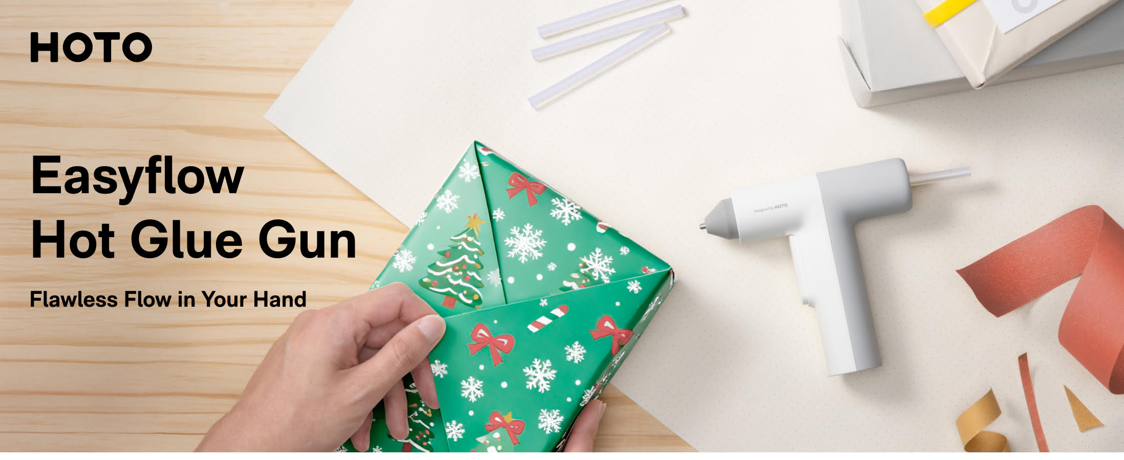 HOTO Easyflow Hot Glue Gun