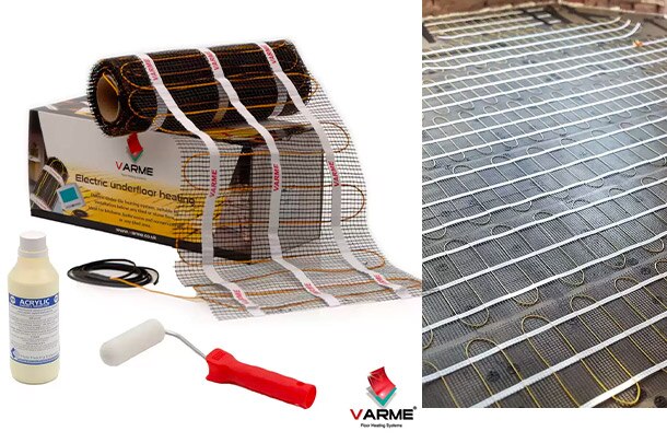 Electric based underfloor heating