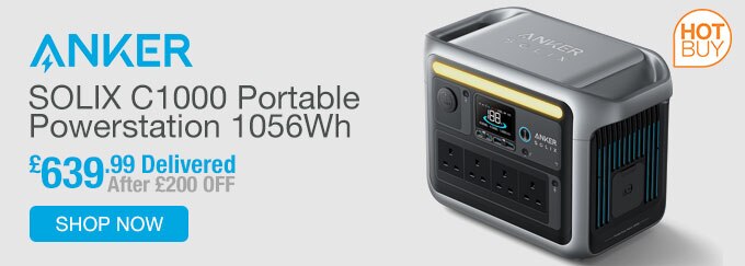 Anker SOLIX C1000 Portable Powerstation 1056Wh