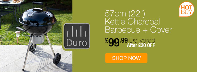 Duro 57cm Kettle Charcoal Barbecue