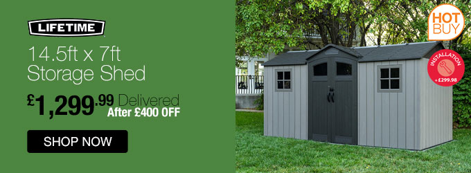 Lifetime Storage Shed