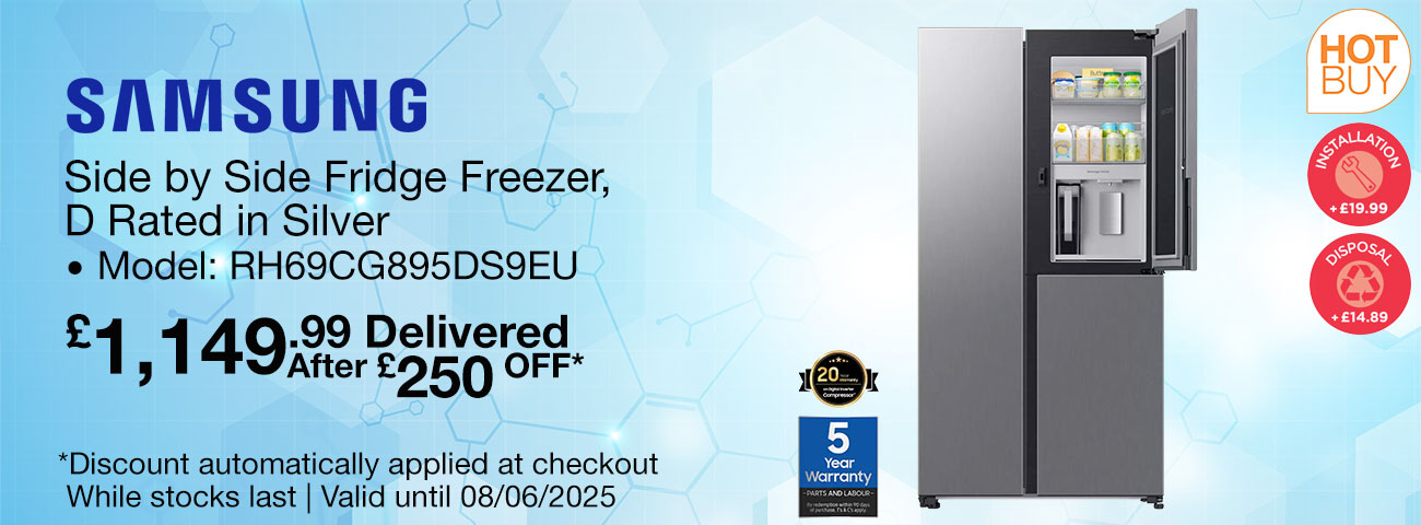 samsung side by side fridge freezer