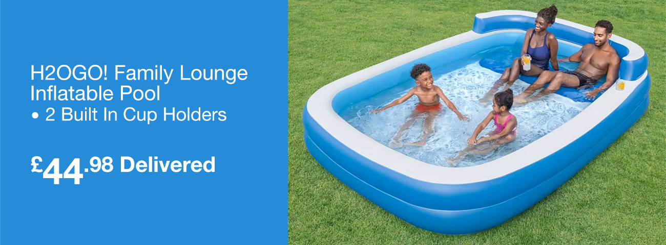 h20go! family lounge inflatable pool