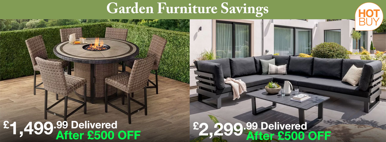 garden furniture savings