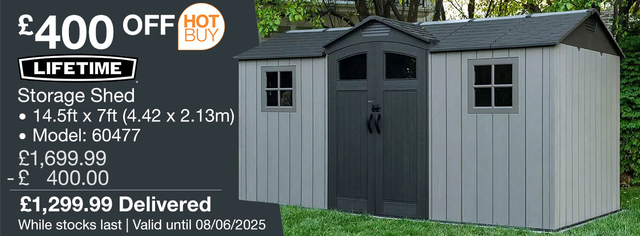 lifetime storage shed
