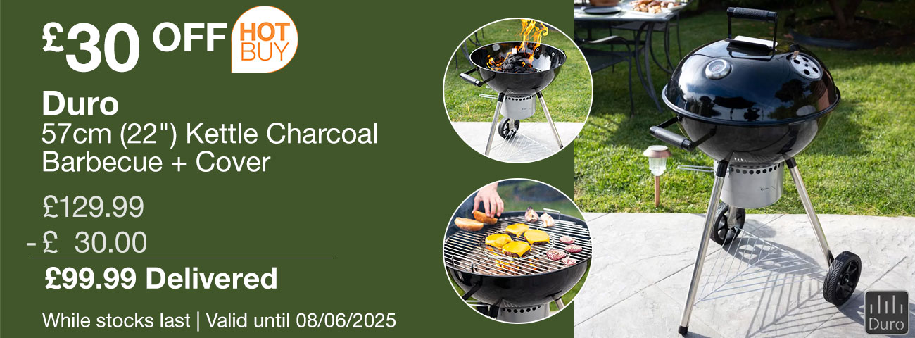 Duro 57cm Charcoal Barbecue