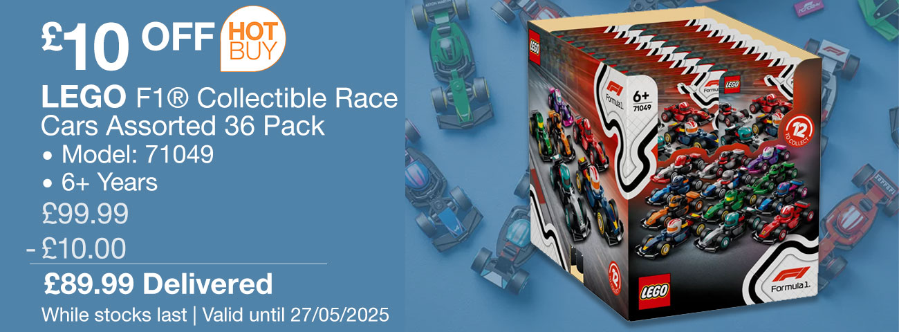 LEGO F1® Collectible Race Cars