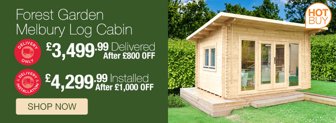 Forest Garden Melbury Log Cabin
