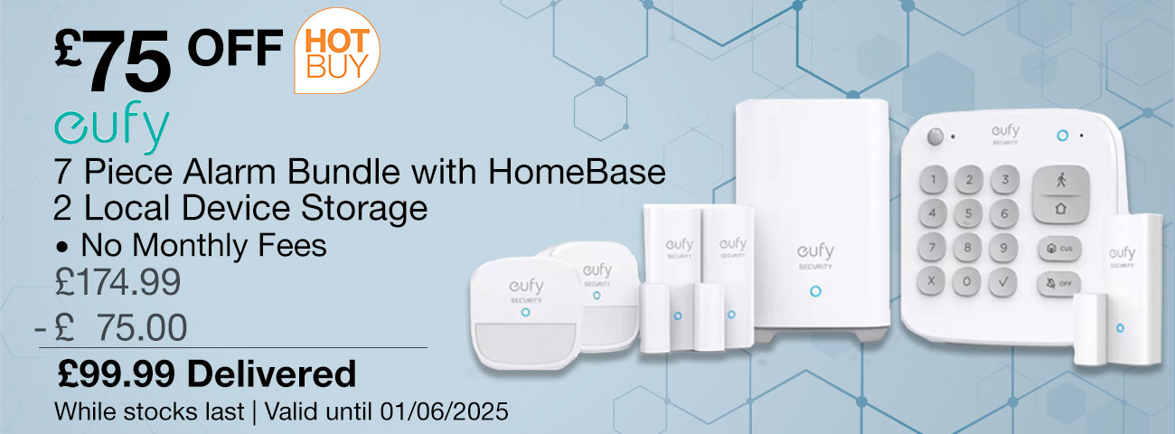 eufy 7 piece alarm bundle