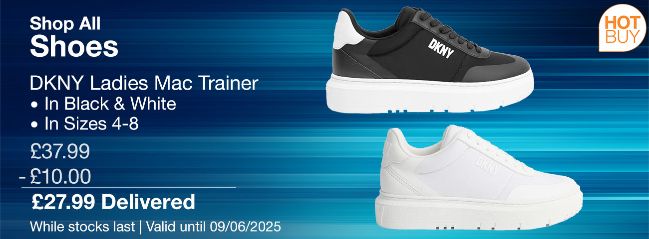 dkny ladies mac trainer