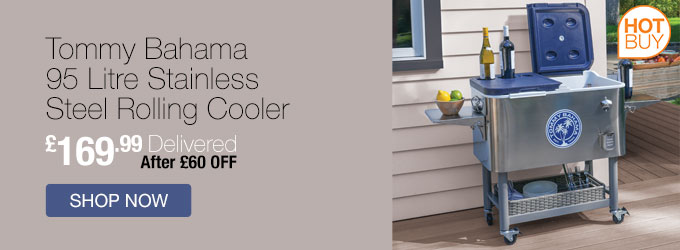TOMMY BAHAMA 100QT COOLER