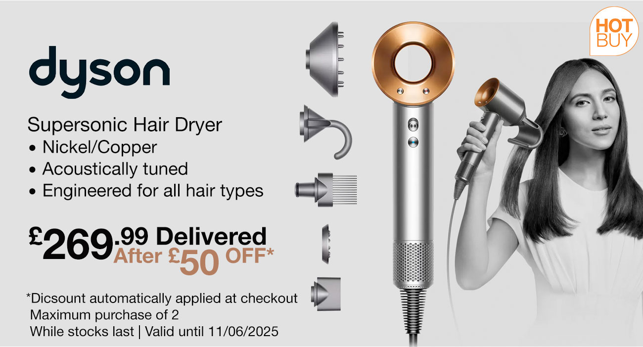 dyson supersonic hair straightener